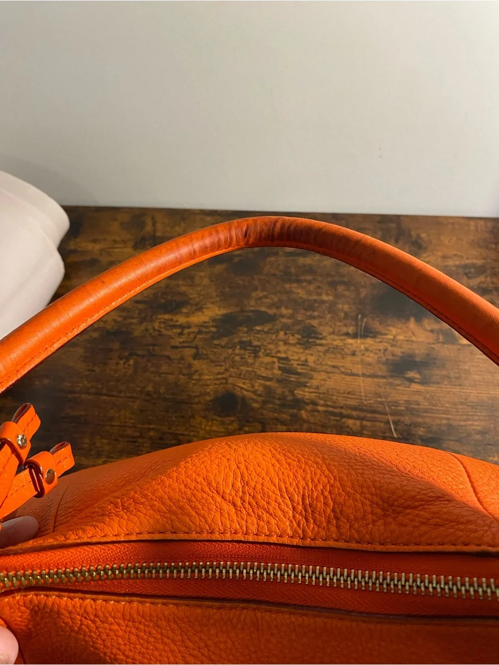 kate spade Orange Leather Shoulder Bag